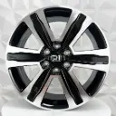 RIN 20X8.5 6-135 R1 SPORT FH027 BLACK MACHINE FACE ET44 CB87.1