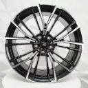 RIN 19X9 5-120 R1 SPORT BH2019 BLACK MACHINE FACE ET30 CB74.1